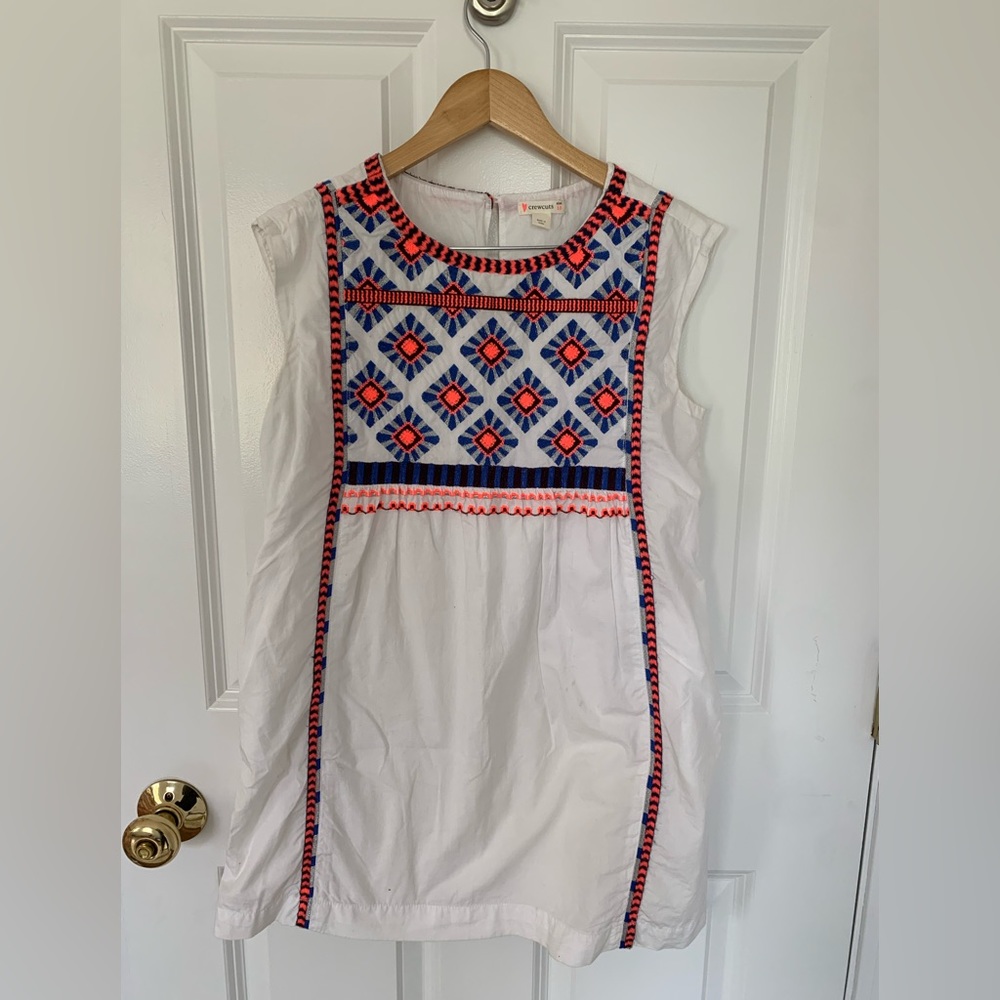 Crewcuts Embroidered Dress, Size 10